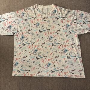 Oingo Boingo Danny Elfman AOP Vintage T-shirt Single Stitch 2XL 26x28